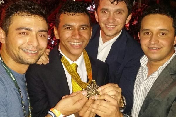 Campeões do SENAI-RN na modalidade Soldagem