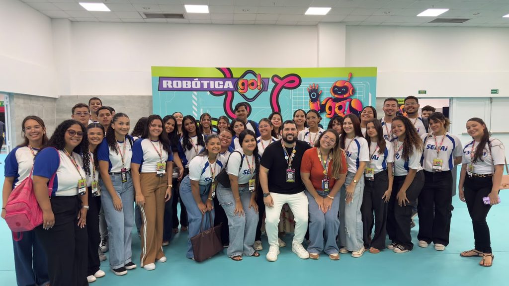 SENAI-RN participa do GO!RN e leva 200 jovens aprendizes para aula de campo no evento